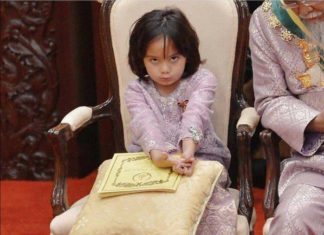 馬國皇室「臭臉小公主」顏藝萌翻全世界 罕見露笑臉才知「根本是小天使」:可愛到想抱回家♥